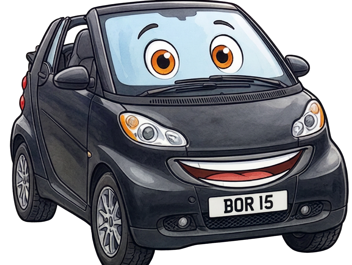Boris, the little black car