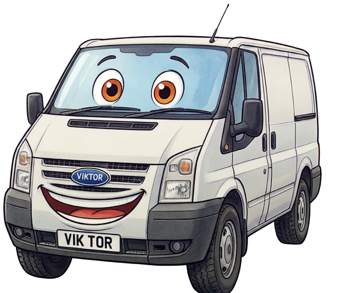 Viktor, the big white van
